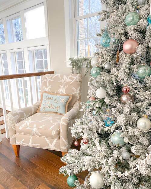 coastal christmas tree ideas