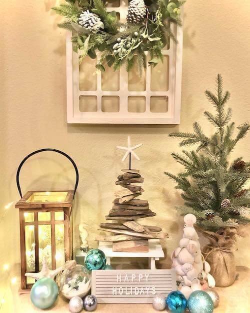 coastal christmas tree ideas