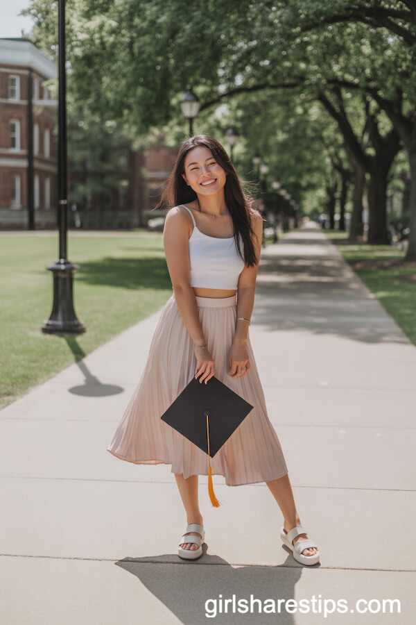 Statement Skirt and Crop Top Combo