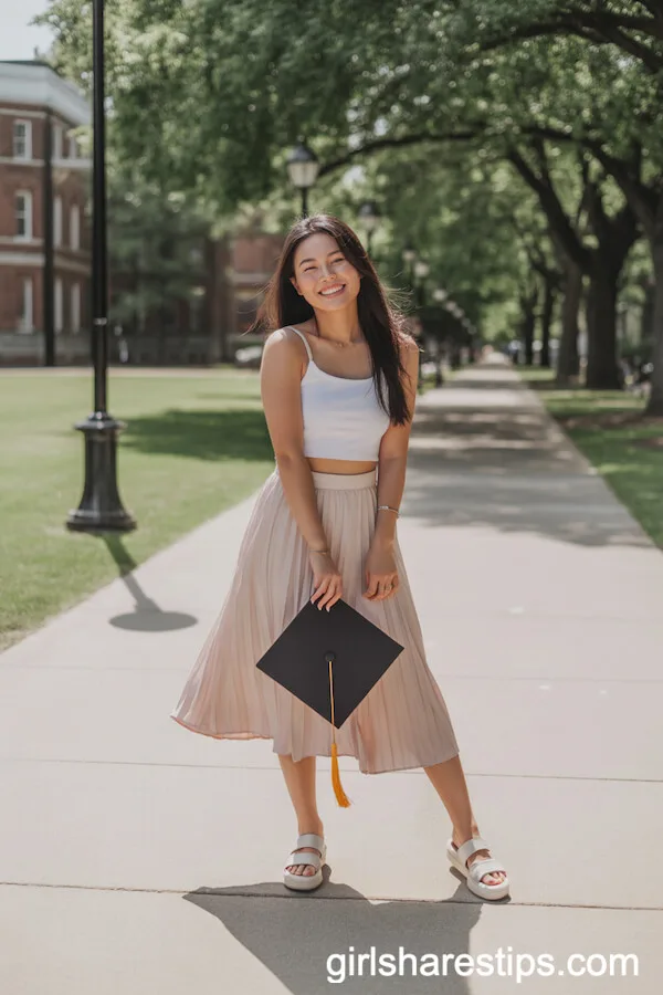 Statement Skirt and Crop Top Combo