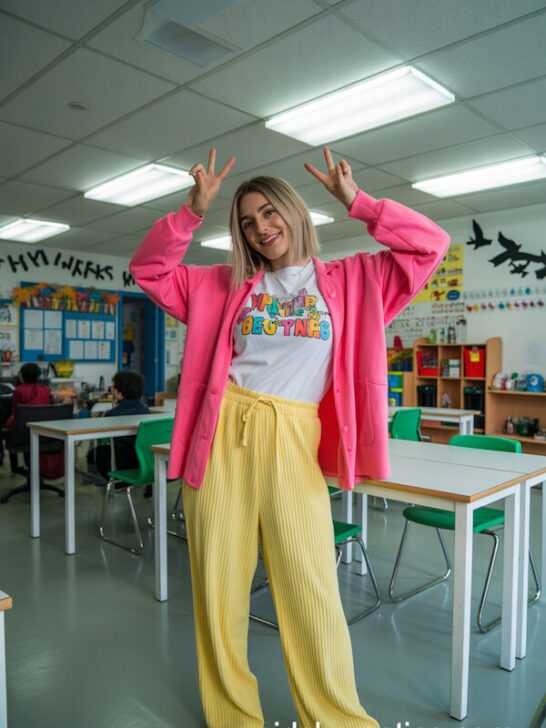 21 Vibrant Colorful Teacher Outfits for Women That Will Brighten Your Classroom