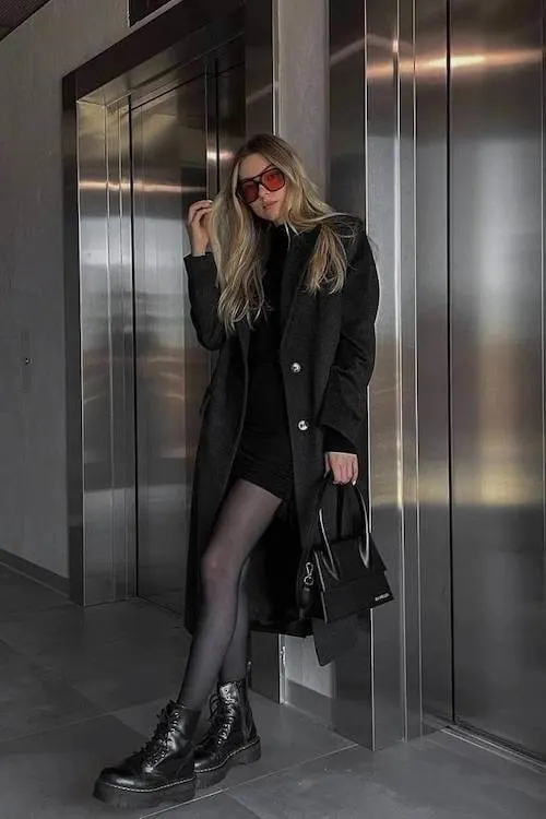 combat boots outfit ideas for women