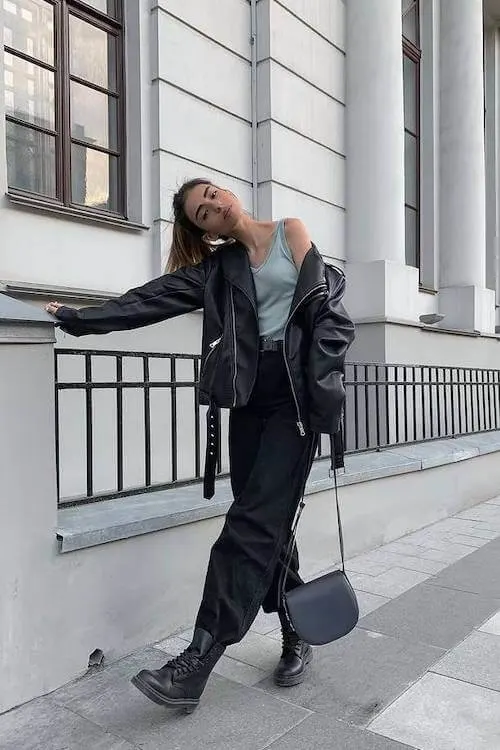 combat boots outfit ideas for women