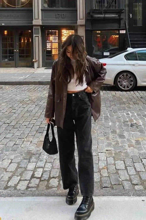 combat boots outfit ideas for women