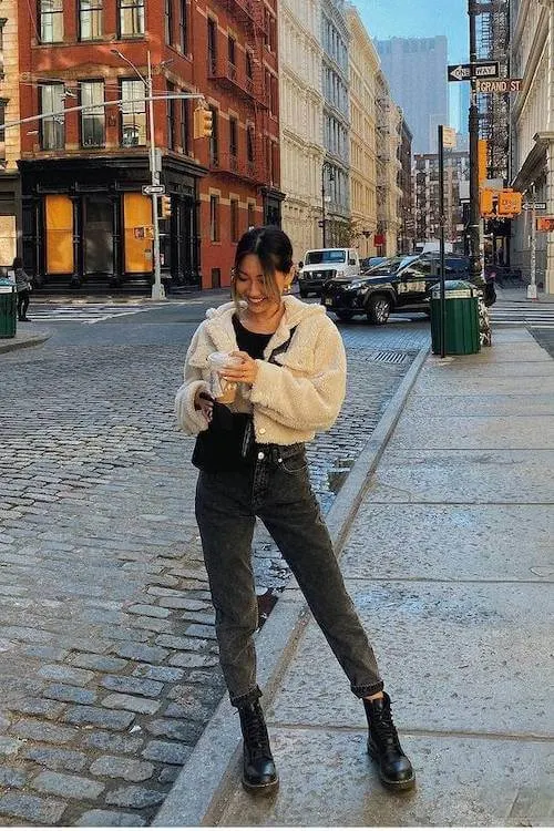 combat boots outfit ideas for women