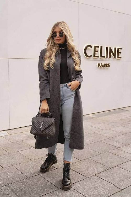 combat boots outfit ideas for women