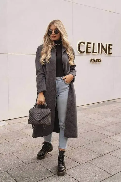 combat boots outfit ideas for women