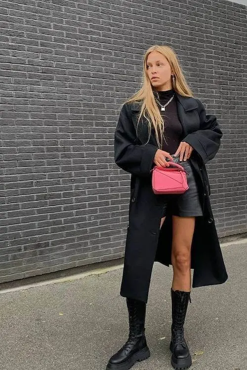combat boots outfit ideas for women