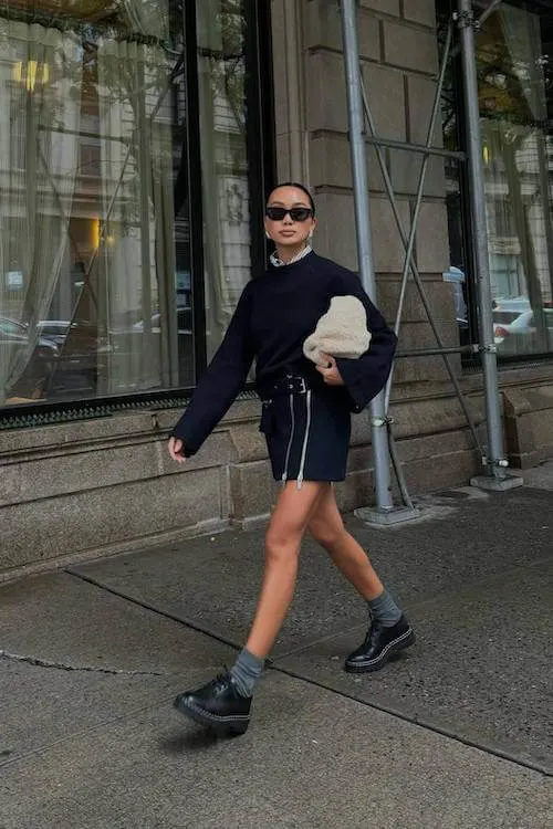combat boots outfit ideas for women