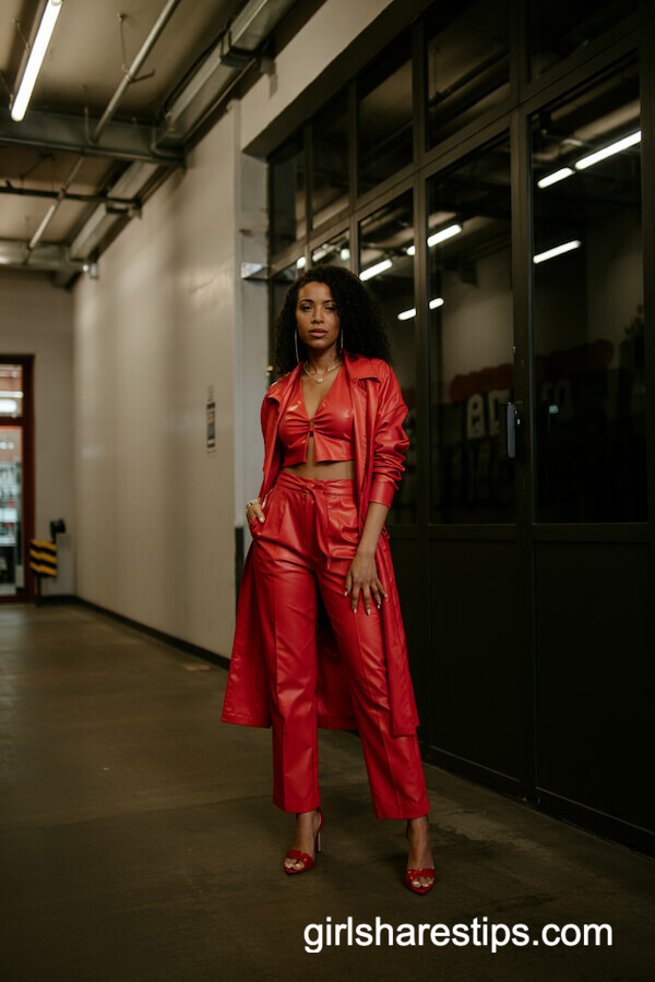 Red Monochrome Power Ensemble