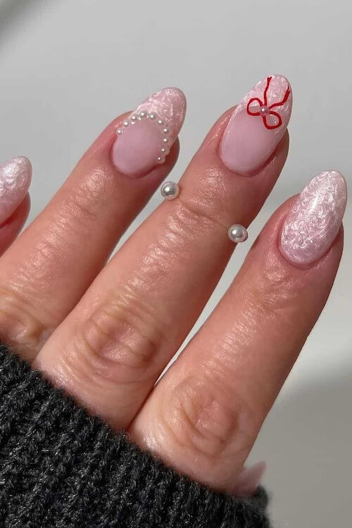 coquette nails