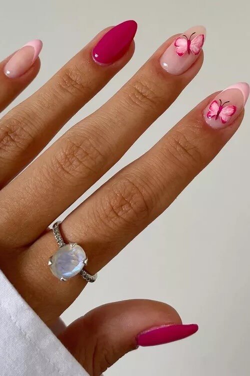 coquette nails
