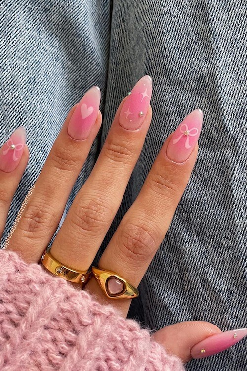 coquette nails