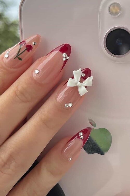 coquette nails