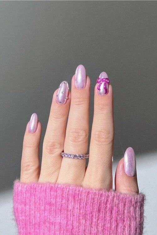 coquette nails