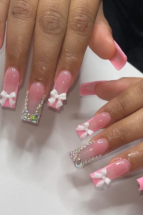 coquette nails