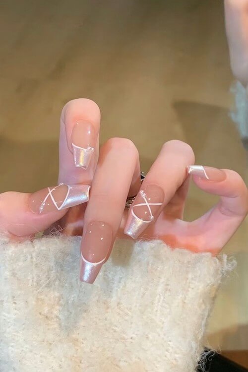 coquette nails