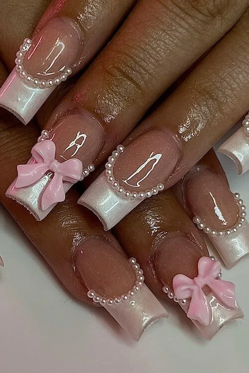 coquette nails