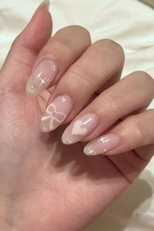 coquette nails