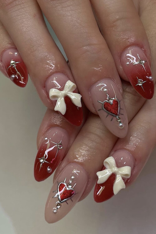 coquette nails