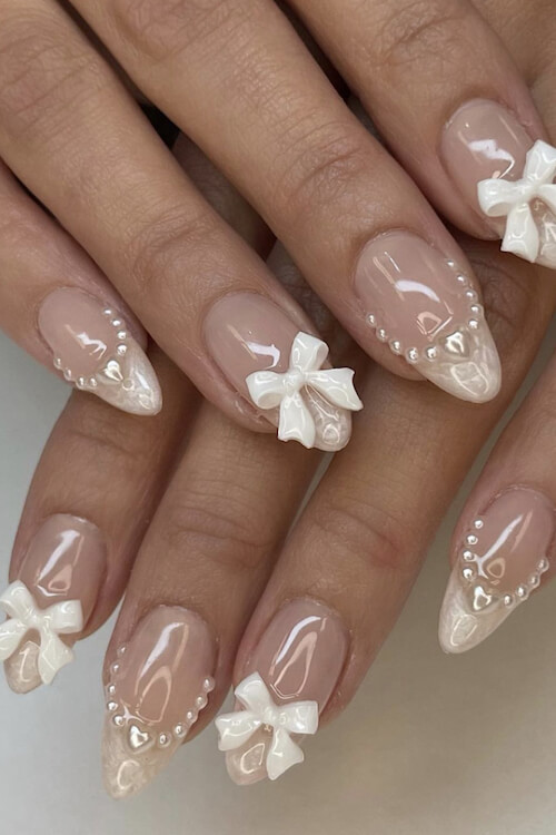 coquette nails