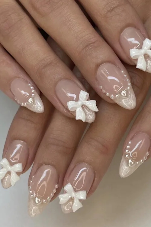 coquette nails