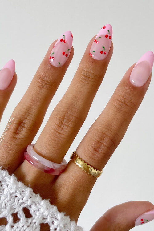 coquette nails