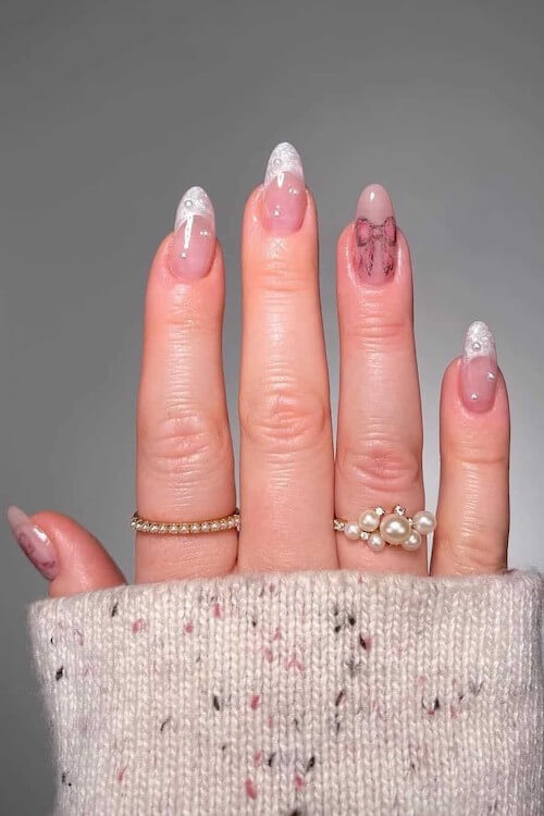 coquette nails