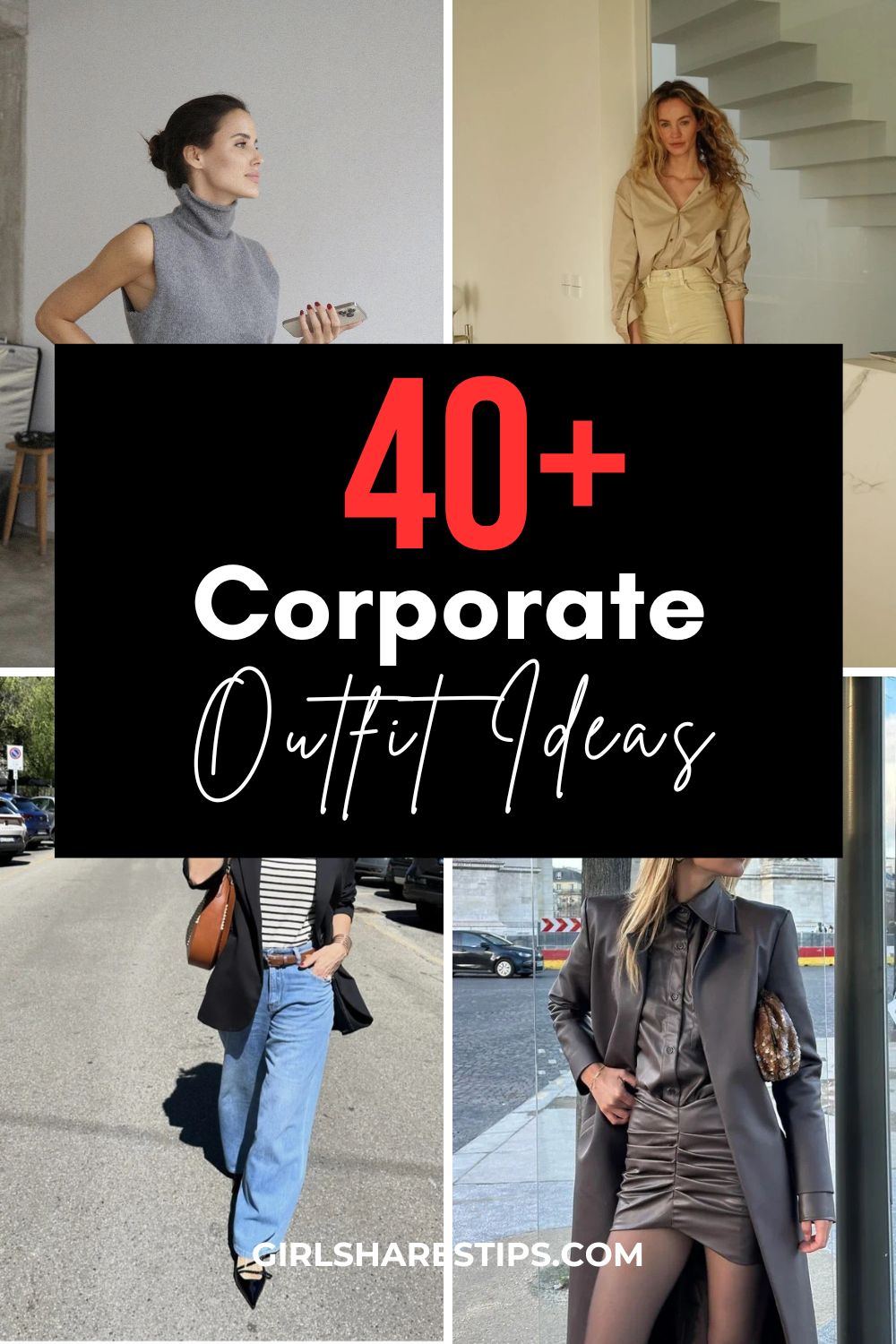 corporate outfit ideas for women collage