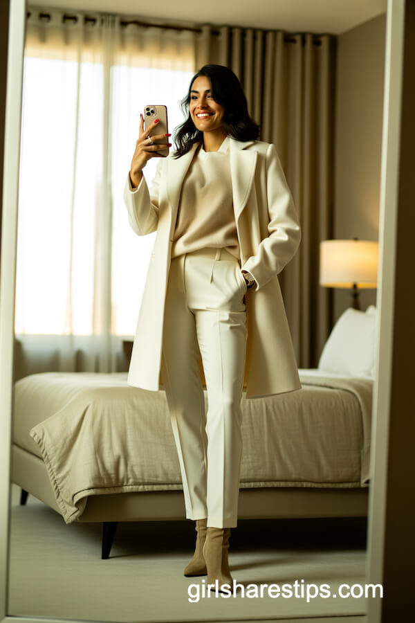 All-White Winter Ensemble