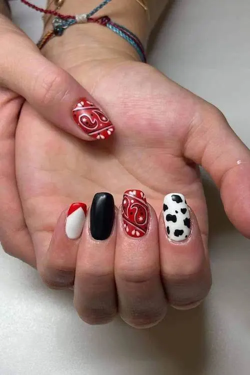 country nails western nails