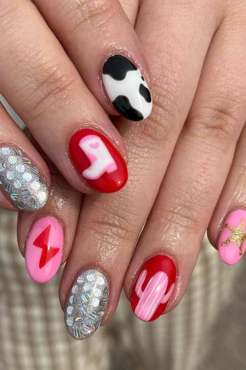 country nails western nails