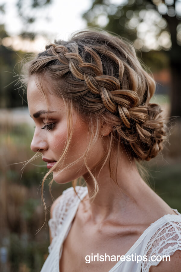 Fishtail Braided Crown