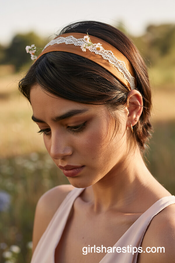 Sleek Pixie Cut with Statement Headband