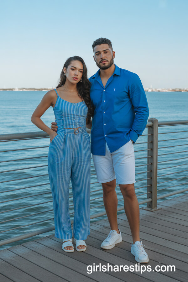 Blue/White Boardwalk Coordination