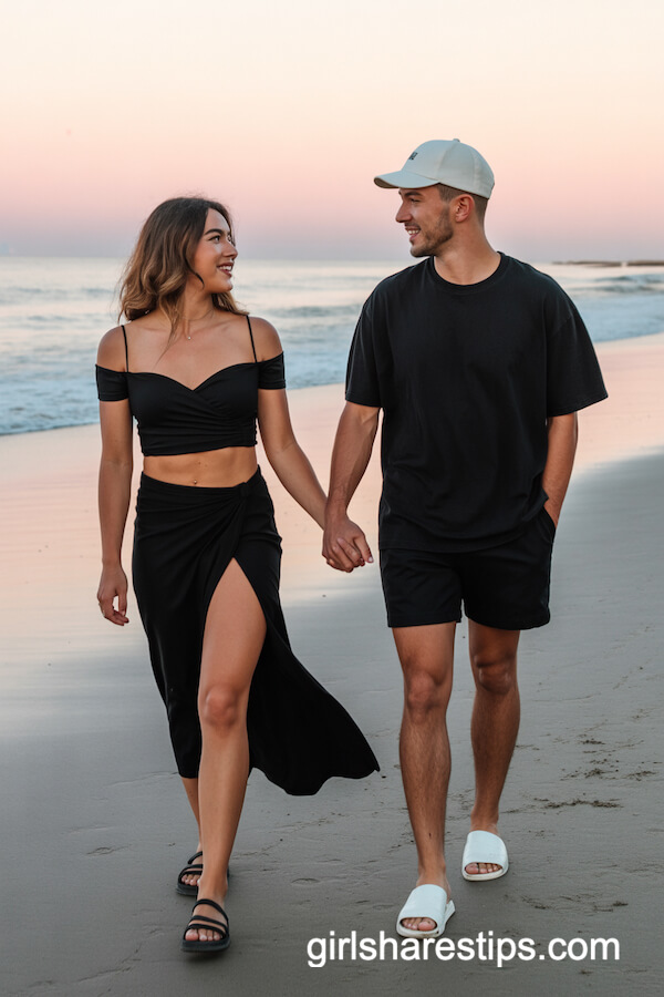 Sunset Black Elegance