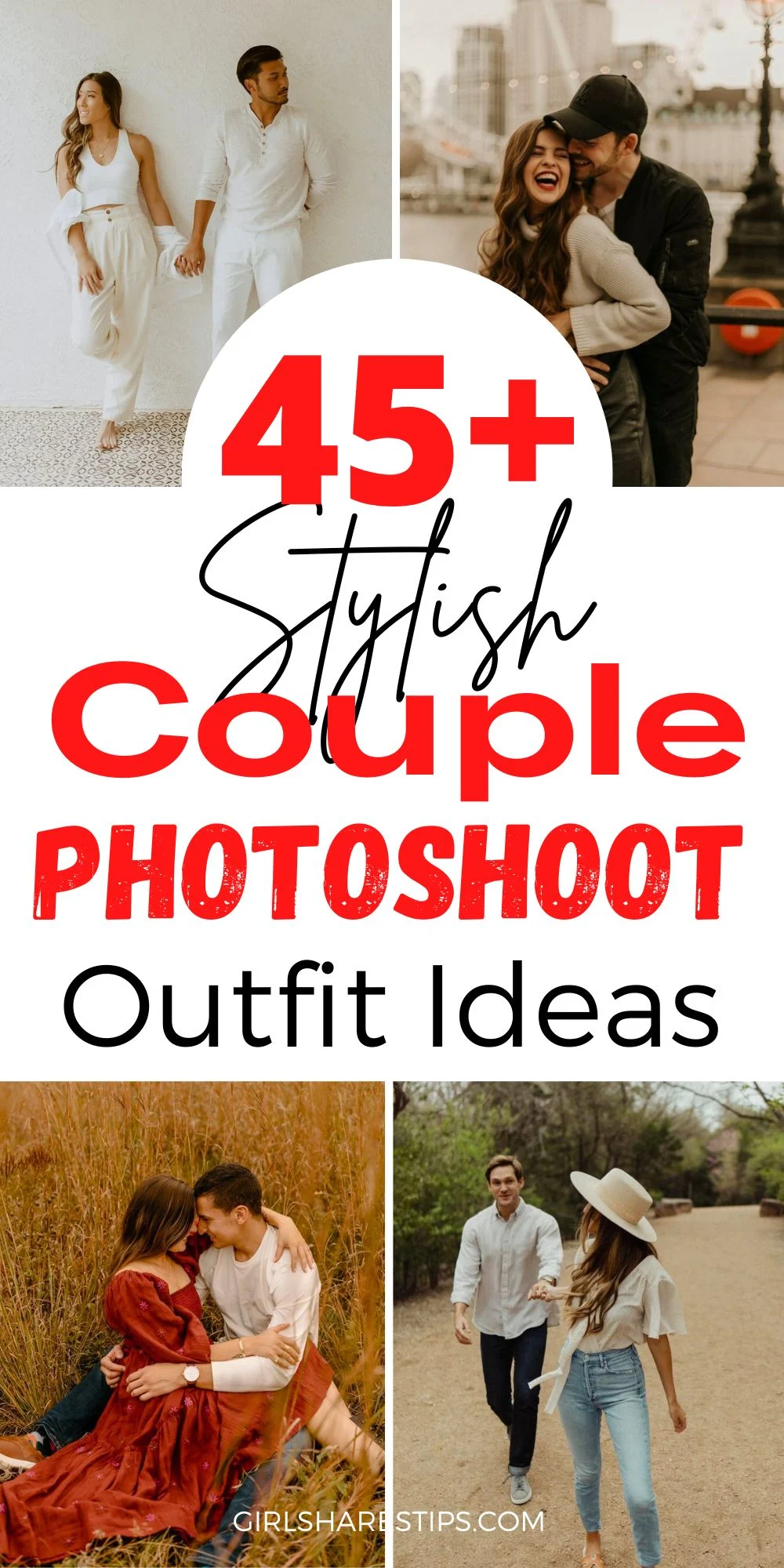 couple photoshoot outfits collage