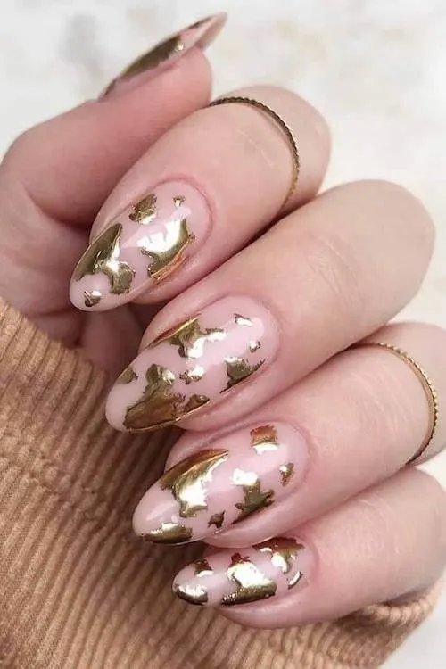 cow print nails