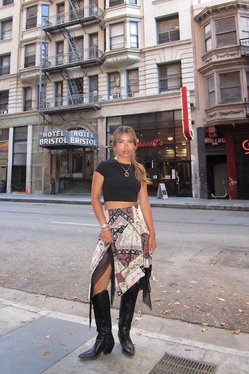 cowboy boots outfit