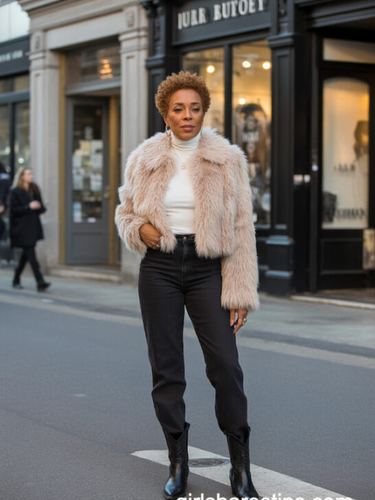 21 Stylish Cowboy Boots Outfits for Women Over 50 &ndash; Timeless & Confident Looks