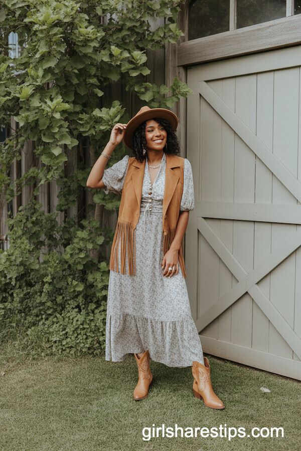Flowy Floral-Print Maxi Dress