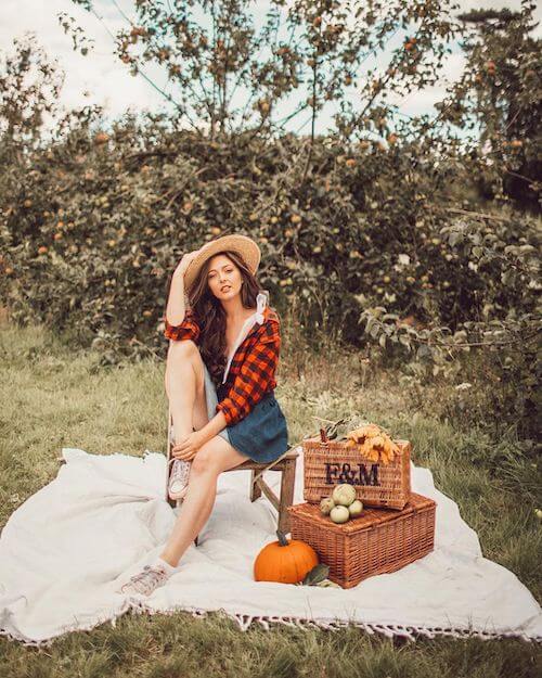 creative fall photography ideas