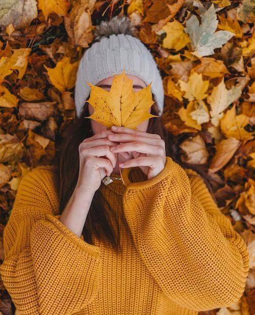 creative fall photography ideas