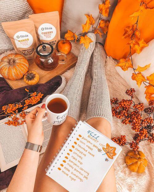 creative fall photography ideas