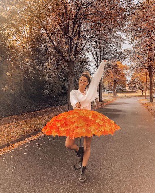 creative fall photography ideas