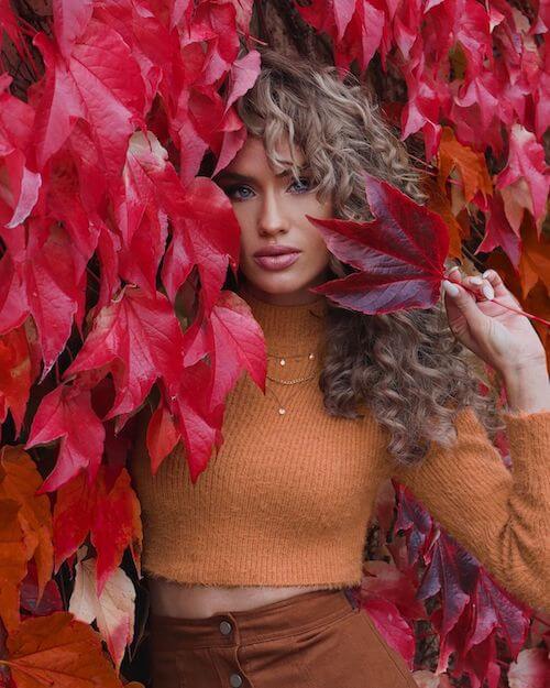 creative fall photography ideas