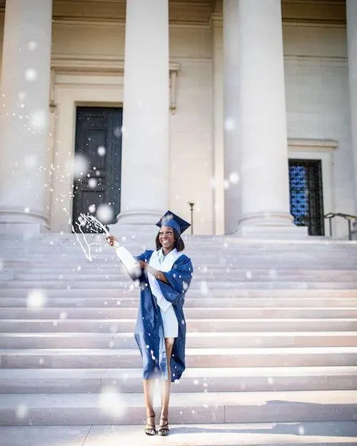 Creative Ideas For Your Graduation Photoshoot For Black Girl