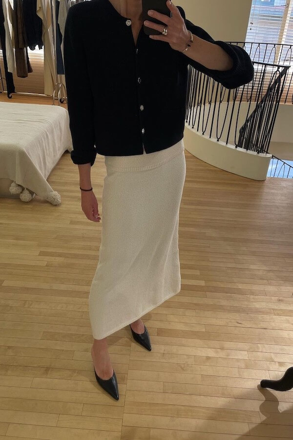 cropped cardigan outfit