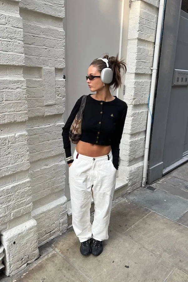 40+ Chic Cropped Cardigan Outfit Ideas [2024] How To Style A Cropped