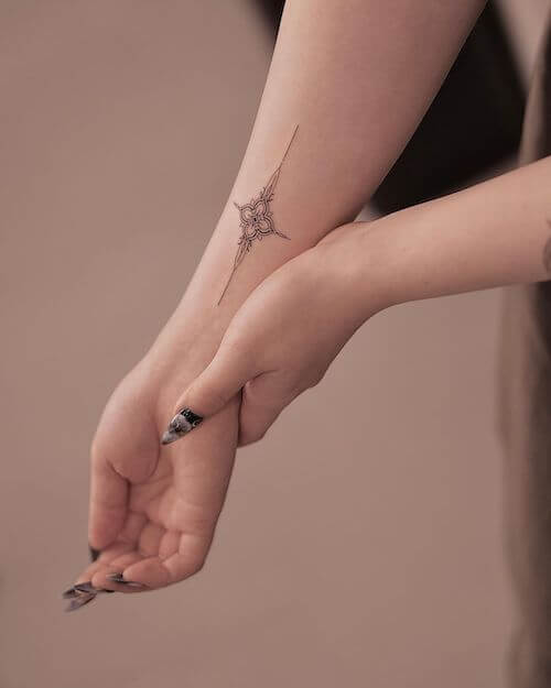 cross tattoo designs for women